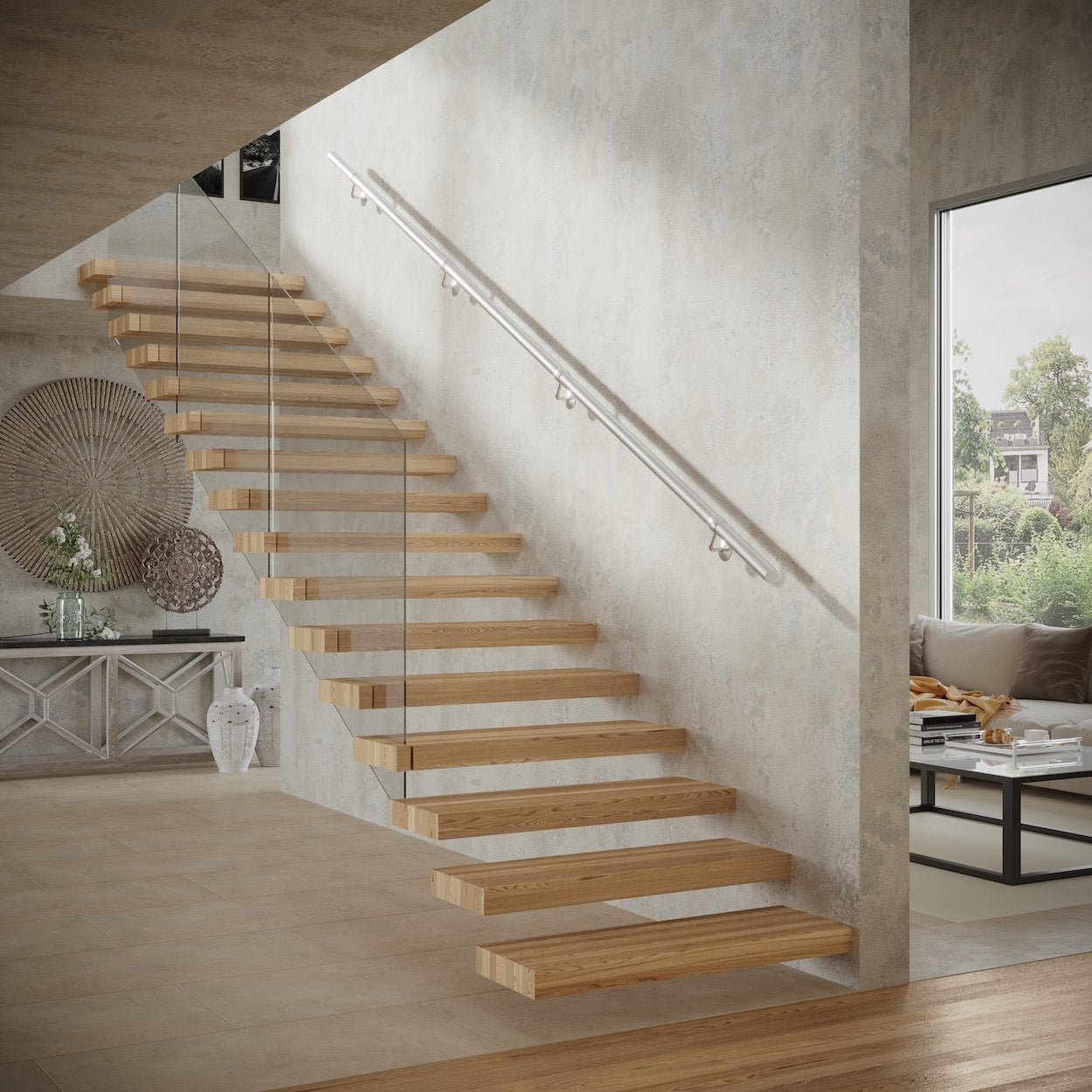 Handrails that give style something secure to hold onto