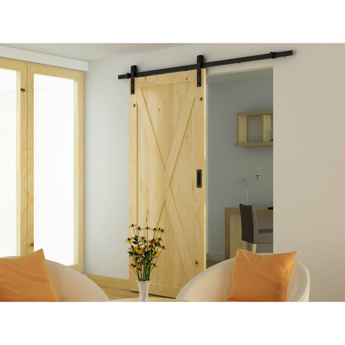 Barn Door Roller Kit 2mtr J Hanger Style