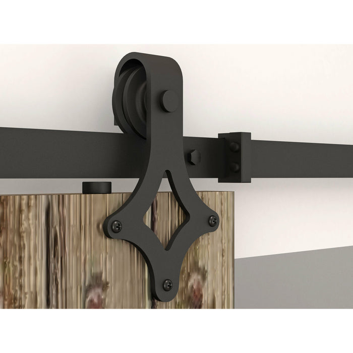 Barn Door Roller Kit 2mtr Diamond Hanger Style